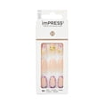 thumbnail image 1 of KISS imPRESS No Glue Mani 30 Pcs Press On Nails, Light Neutral, Heart Design Nail, Medium Size, Coffin Shape, Simple Peel & Press Easy Apply, Hassel-Free Removal, Essential Tools Included, 1 of 6