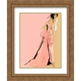 thumbnail image 1 of Couture 2x Matted 15x18 Gold Ornate Framed Art Print by Ashley David, 1 of 2