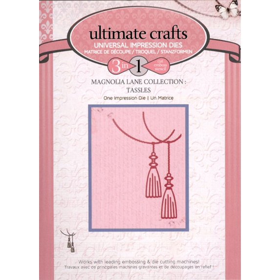 Couture Creations Impression Die - Tassles