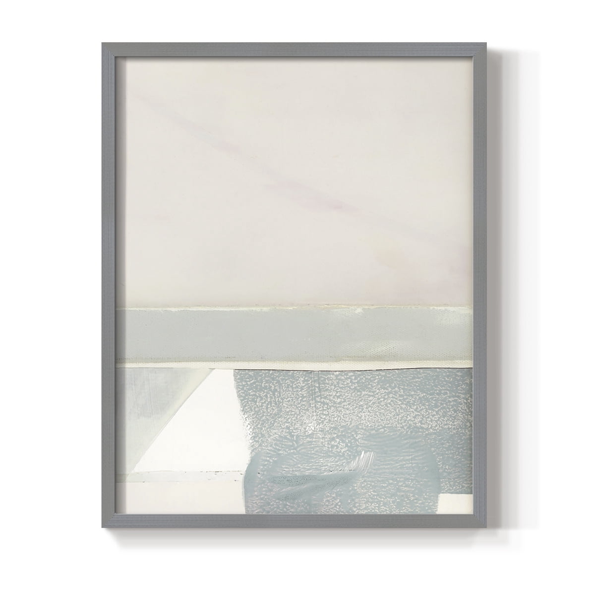 Couturier I Framed Print in Gray Solid Wood Framed Print No Nail Hanging