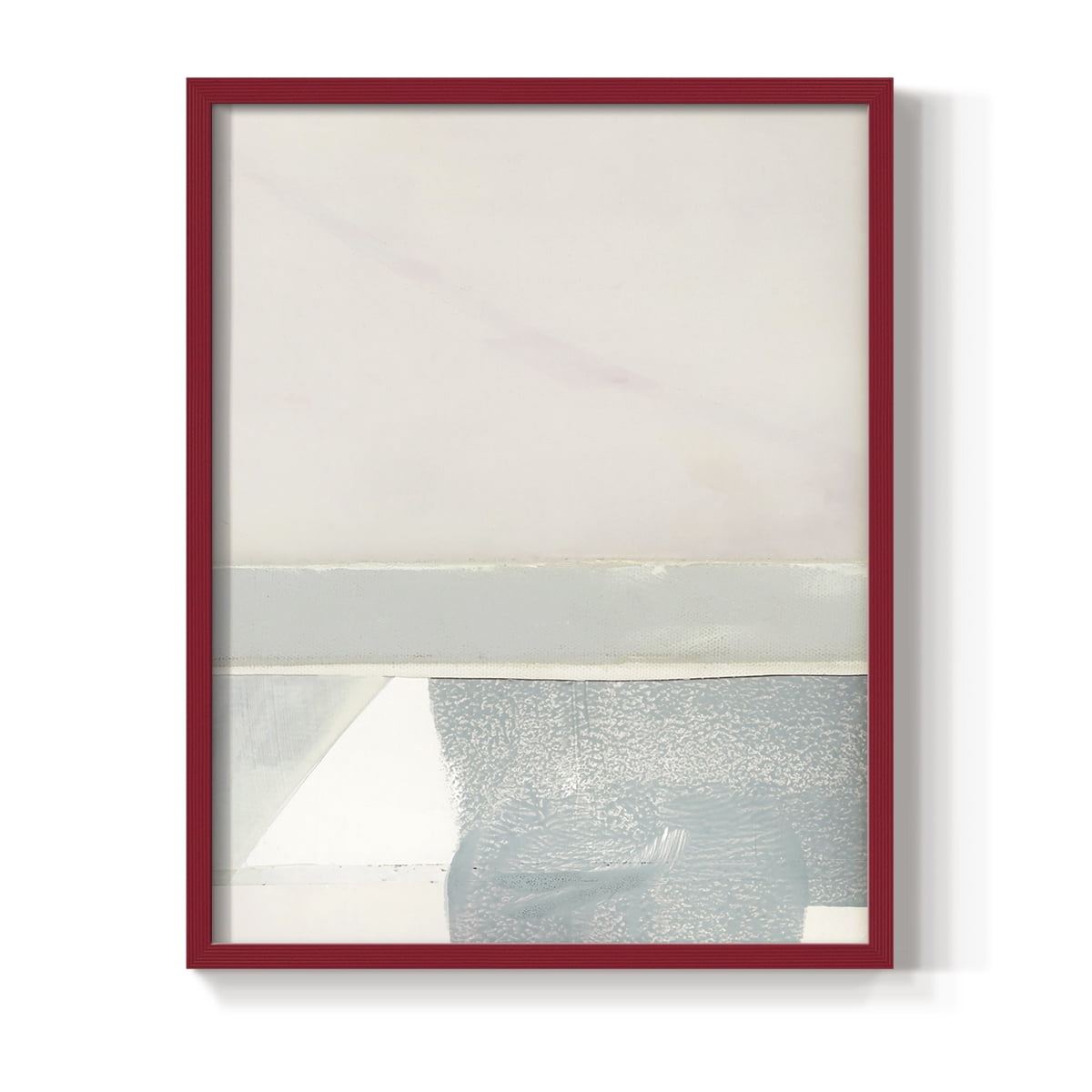 Couturier I Framed Print in Red Solid Wood Framed Print No Nail Hanging