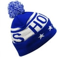 thumbnail image 1 of Couver 12 inch National Flag Color Acrylic Beanie with Pom Pom - HONDURAS, 1 of 7