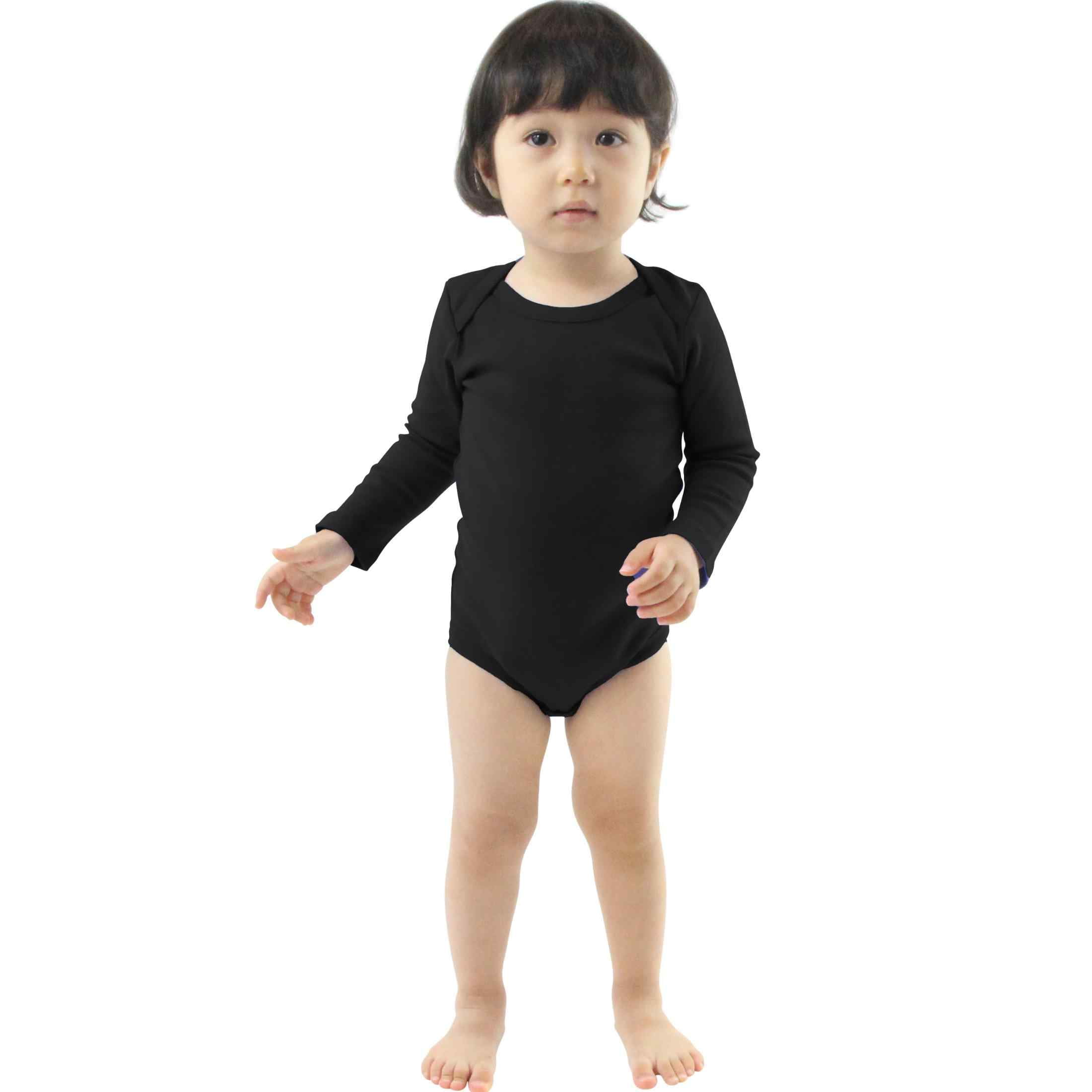 Black Baby Onesie Buy SOBOWO Black 4-Pack Long Sleeve Bodysuits
