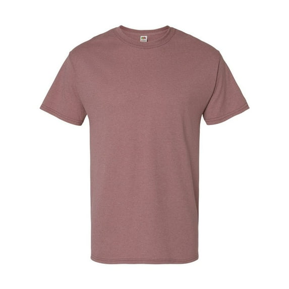HD Cotton Short Sleeve T-Shirt , Heather mauve , 2X-Large