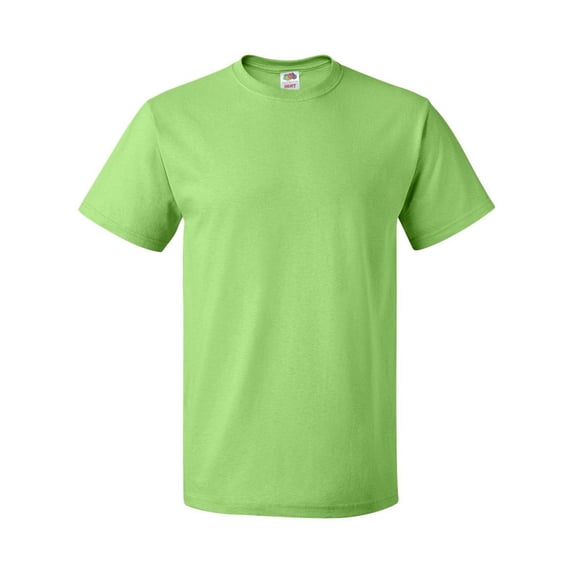 HD Cotton Short Sleeve T-Shirt , Kiwi , 3X-Large