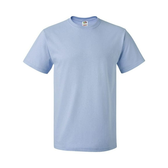 Couver HD Cotton Short Sleeve T-Shirt , Light blue , small