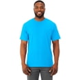 thumbnail image 1 of COUVER Durable High Density Cotton Heavyweight T Shirt Pacific Blue 2X-Large (Mens), 1 of 5
