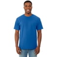 thumbnail image 1 of COUVER Durable High Density Cotton Heavyweight T Shirt Retro Heather Royal Medium (Mens), 1 of 5
