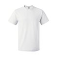 thumbnail image 1 of Couver HD Cotton Short Sleeve T-Shirt , White , 4X-Large, 1 of 4