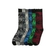 thumbnail image 1 of Couver Men's Dress Crew Socks, Maple Leaf Print Socks, Assorted Colors, Size 10-13, 6 Pairs, 1 of 1