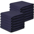 thumbnail image 1 of Couver Moving Storage -Packing Blanket / Tarps, 80" x 72" Durable Polyester Material , Midnight 4 Packs, 1 of 6