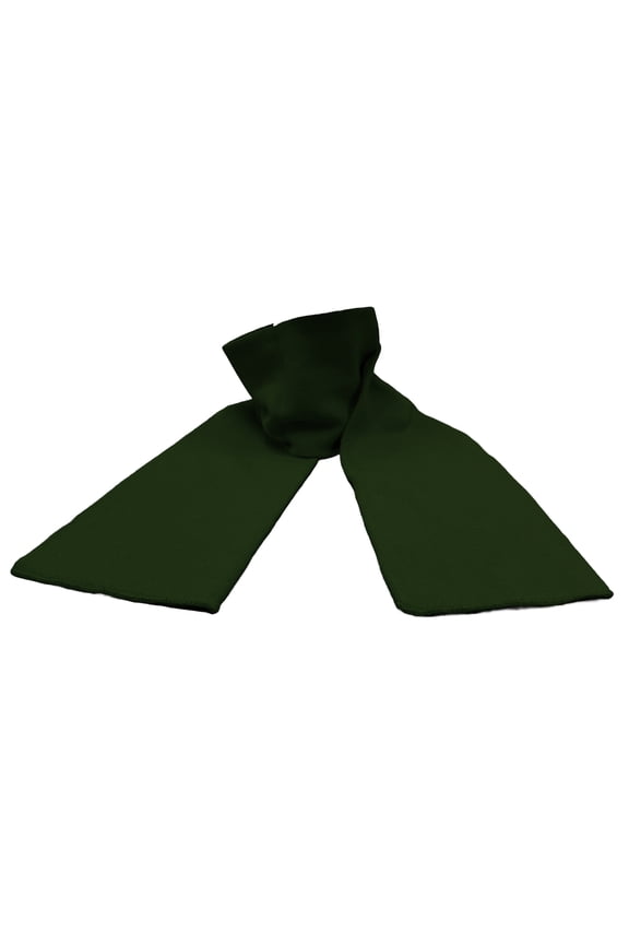 Soft Winter Sports Unisex Knitted Solid Plain Outdoor Scarf, Forest
