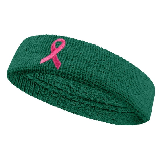 Couver Teal Ribbon Support Ovarian Cancer 6 Pieces Pack, Pink Ribbon