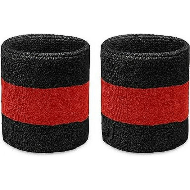 Red and black wristbands new arrivals