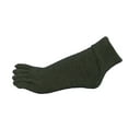 thumbnail image 1 of Couver Thicker/Winter Ankle terry cloth toe sockS, Charcoal, 1 Pair, 1 of 7