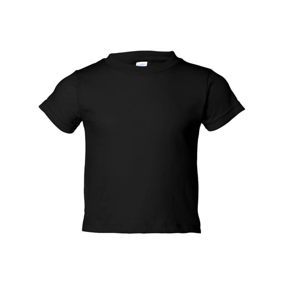 Couver Toddler Baby Girls Boys Cotton Jersey Short-Sleeve T-Shirt, Activewear, Black, 3T