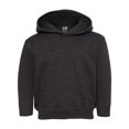 thumbnail image 1 of Couver Toddler Fleece Long Sleeve Hooded Pullover Sweatshirt with Side Seam Pockets, VINTAGE SMOKE 5/6, 1 of 4