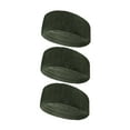 thumbnail image 1 of Couver Unisex 3 inch Wide Terry Head Sweatband for Fashion, Spa & Sports- Charcoal, 1 Pack, 1 of 9