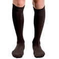 thumbnail image 1 of Couver Unisex Knee High Sports Athletic Baseball Softball Socks, Dark Brown, Large, 1 Pair, 1 of 8