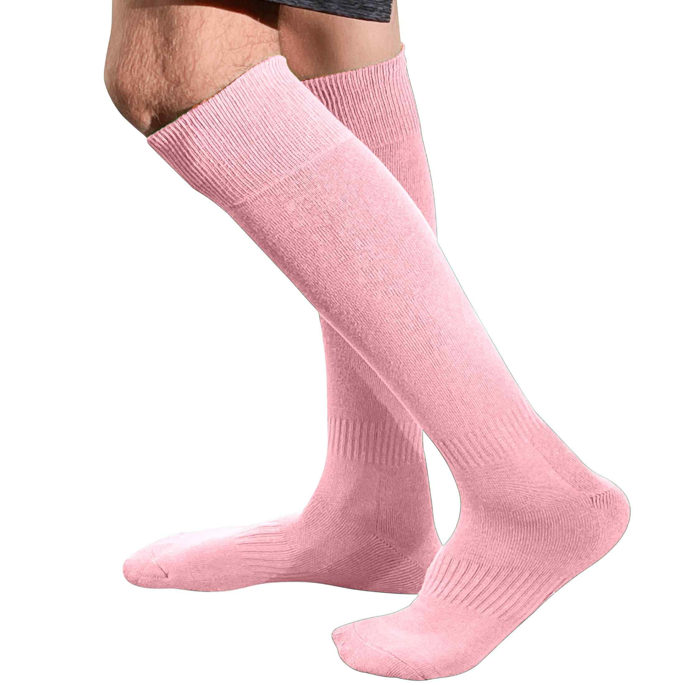 Baby pink knee 2025 high socks