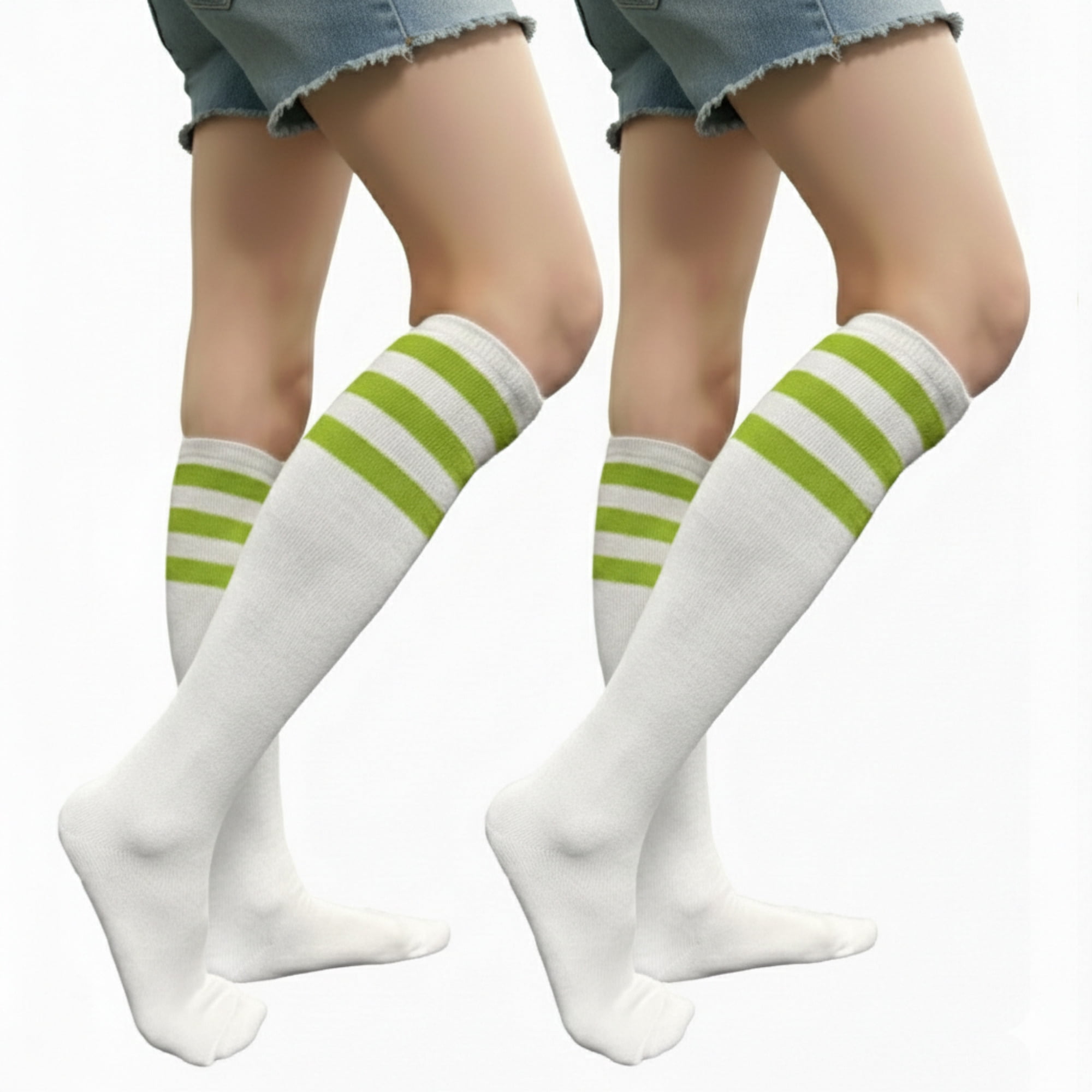 Chaussettes hauteur genou de | Chaussettes à double couche
