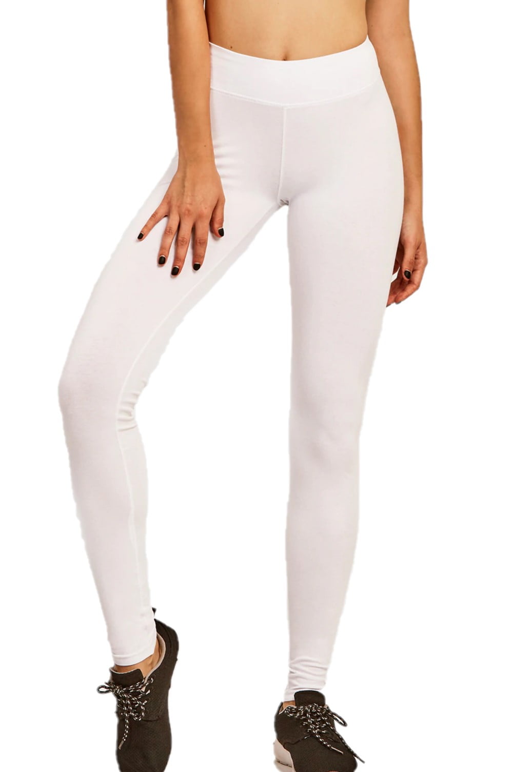 Women's Skinny Leather Pants High Waisted Stretch Pull On Ankle