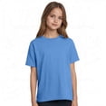 thumbnail image 1 of Couver Boys Active Cotton Blend Short Sleeve T-Shirt, Carolina Blue, Size Extra Small, 1 Piece, 1 of 8