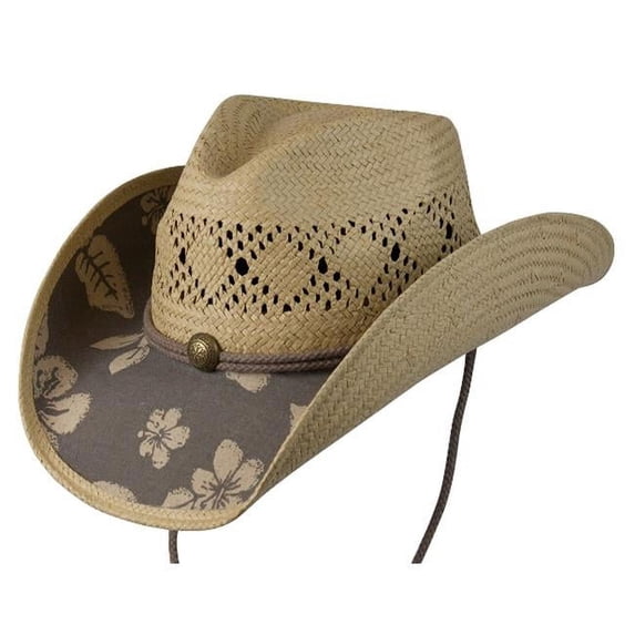 Cov-ver Hats Maui Walker Western Beach Hat - and Medium