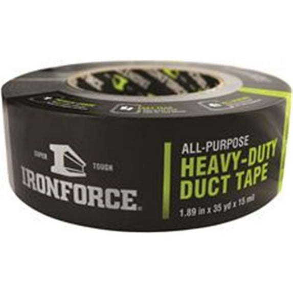 Covalence Adhesives 3570434 Iron Force All-Purpose Heavy Duty Duct Tape, Gray - 1.89 in. x 35 Yards