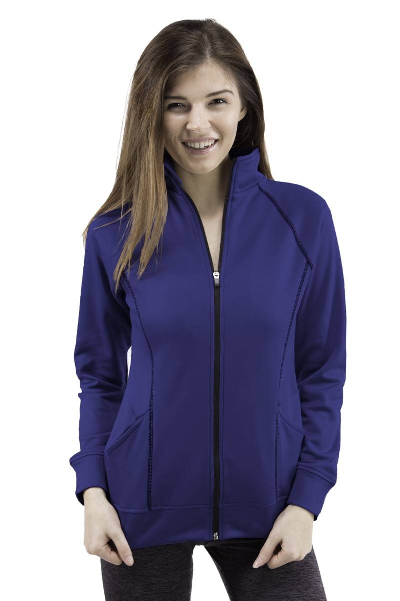 Covalent Activewear Ladies Full-Zip Encore Jacket with Slim Pockets 