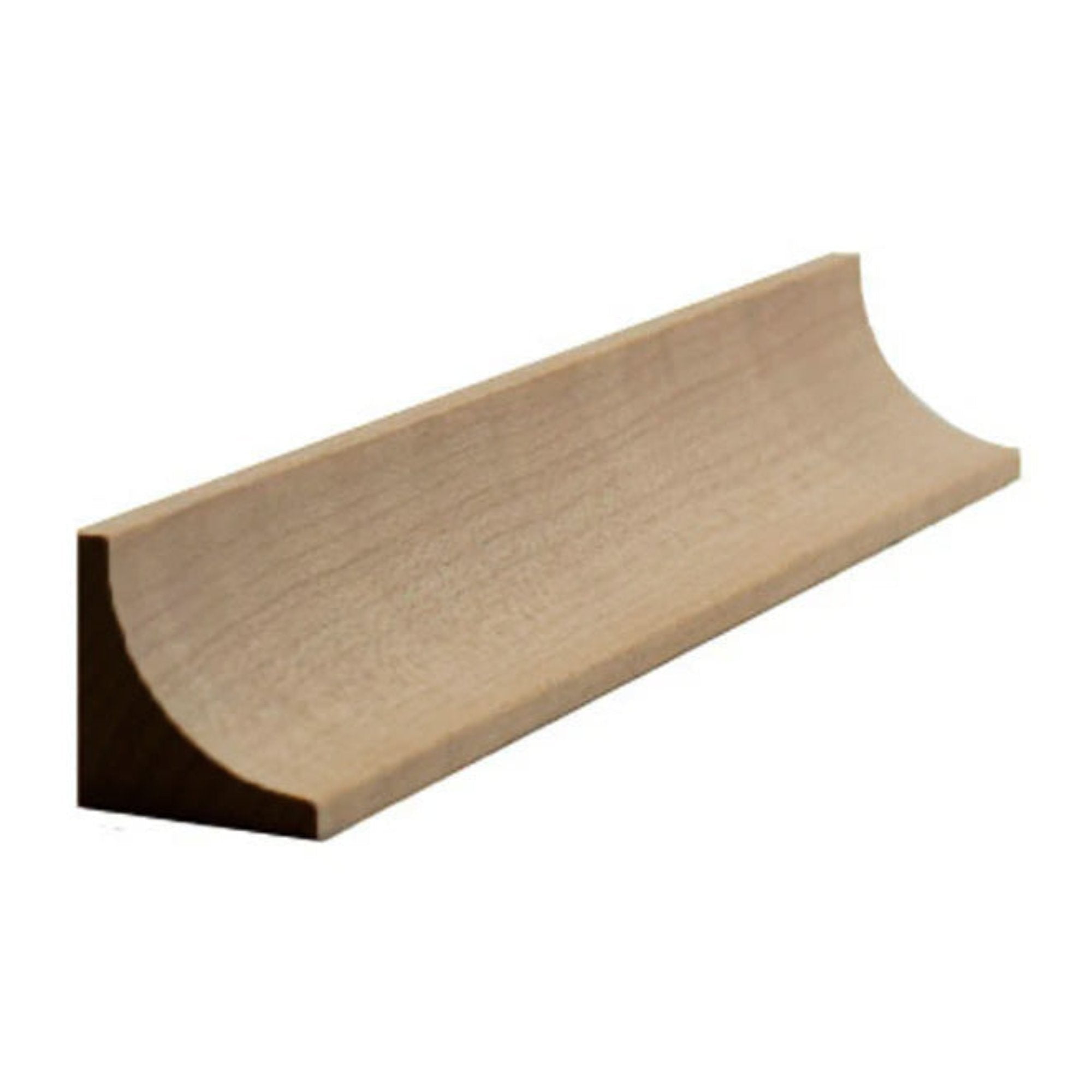 EWCR40 Cove Crown 3/4 x 3-3/4 Unfinished 2-5/8 High x 2-1/2 Deep, Poplar, 94