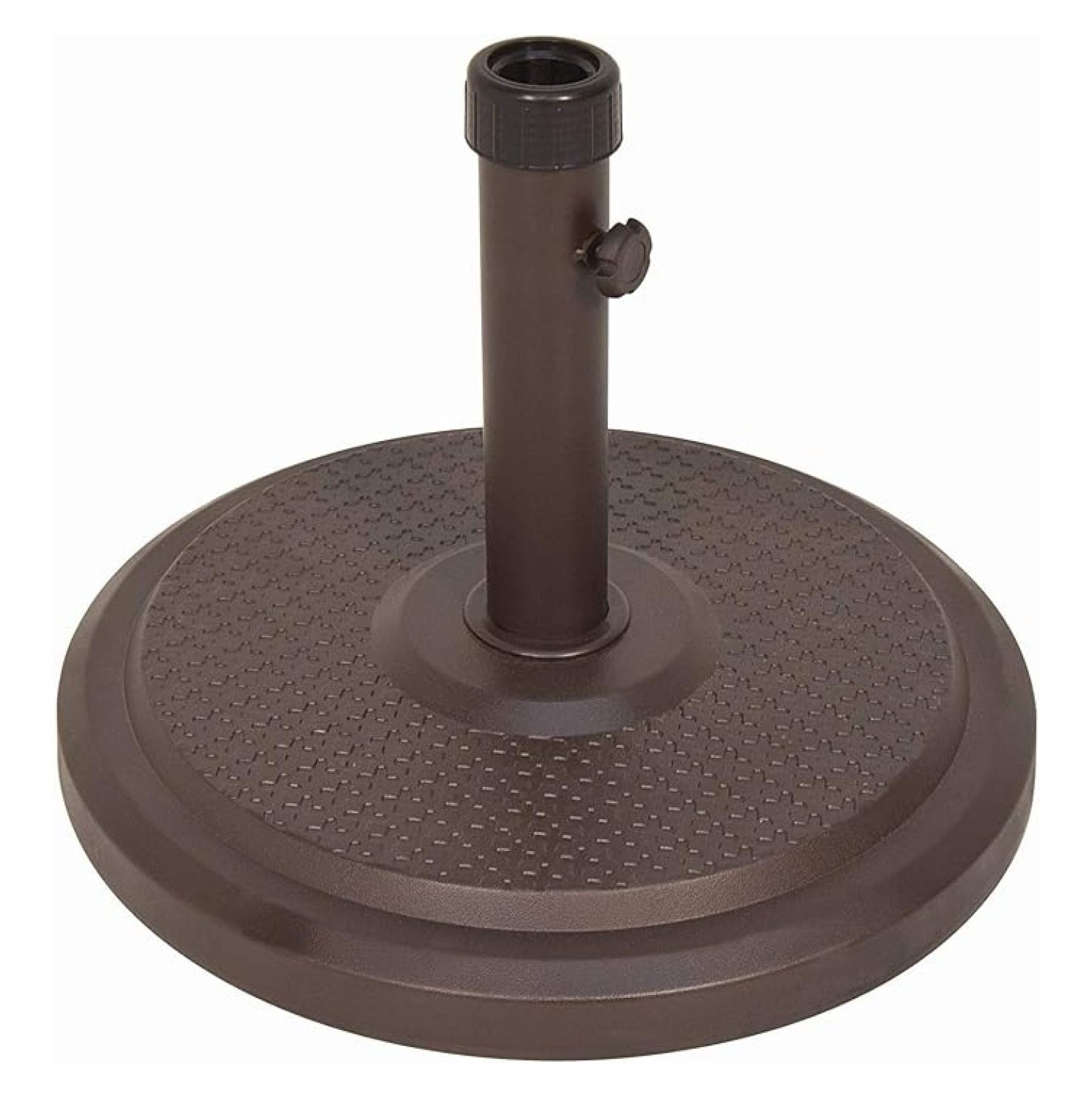 Cove Fiberstone Umbrella Base - 50 lb Bronze Stand - Free Standing ...
