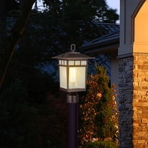 Nuvo Lighting - Cove Neck - 1 Light Large Outdoor Post Lantern In Craftsman