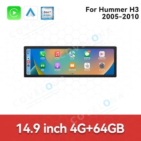 Covelona 14.9 inch Android Car Radio For Hummer H3 2005-2010 Car Multimedia Video Player Car GPS Navigation Carplay Stereo DSP