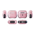 thumbnail image 1 of Cover for Airpod 3 Case 2021, Compatible with AirPods 3rd Generation Case 2021, Allytech PC and TPU Hybrid Shockproof Anti-Fall Skin Shell Front LED Visible Case for AirPods 3 2021, Pink, 1 of 2