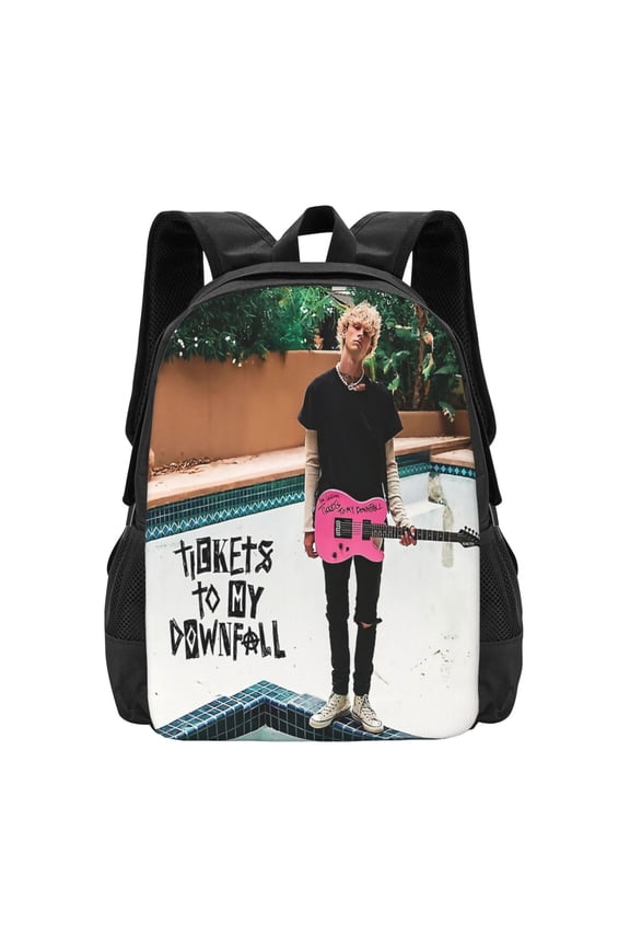 Cover Album Mgk Backpack Fashion Travel Backpack Laptop Backpack 16ch Simple And Large Capacity