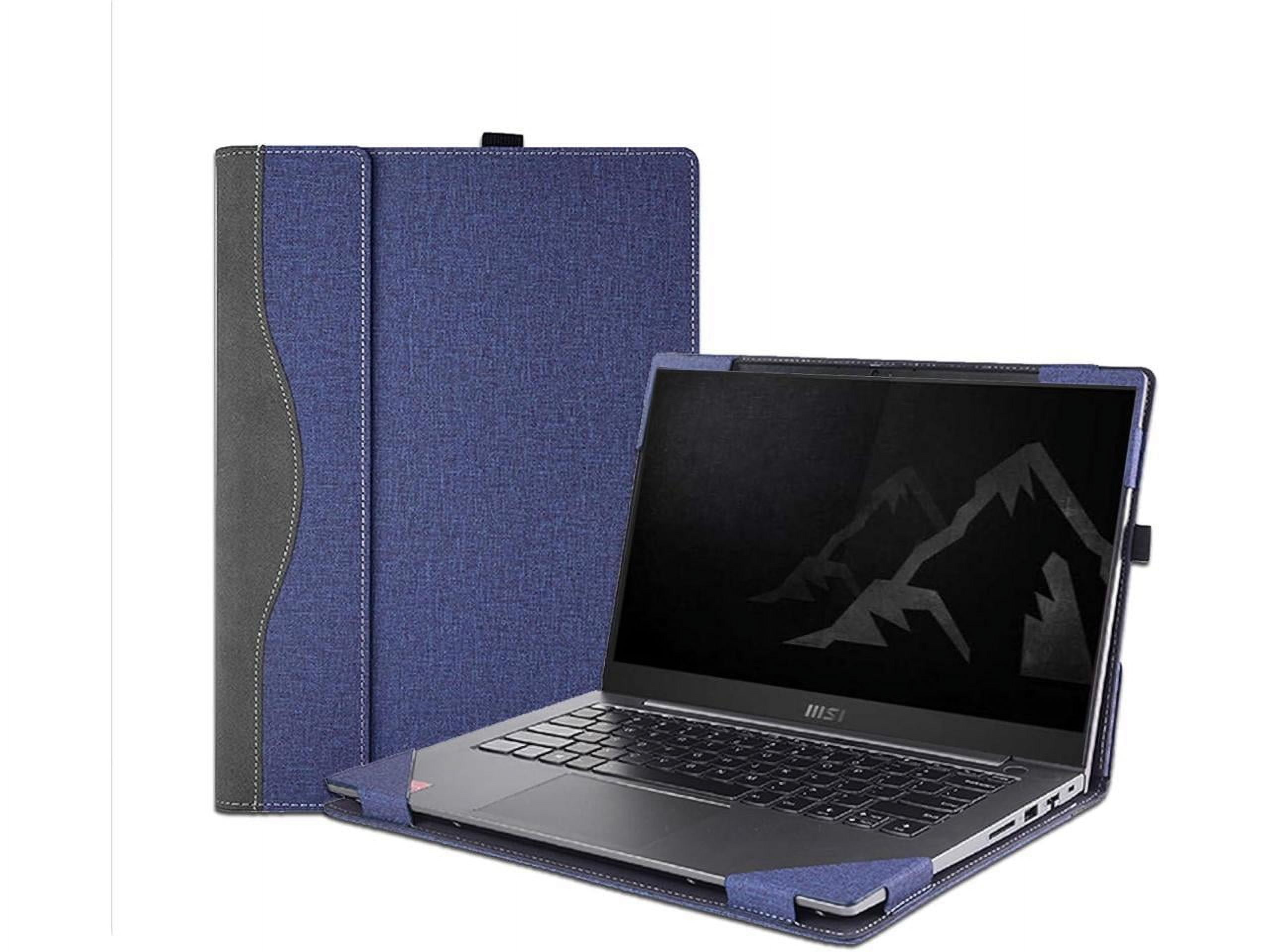 Cover Case for 13.4 inch MSI Summit E13 Flip Evo A11MT & A12MT & A13MT Laptop,PU Leather Protective Sleeve Notebook PC Bag Accessories with Pen Holder