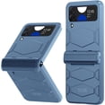 thumbnail image 1 of Cover Case for Samsung Galaxy Z Flip 4, Galaxy Z Flip 4 Case with Hinge Protection Hard PC Cover All-Inclusive Protective Cases for Galaxy Z Flip 4 (Green), 1 of 10