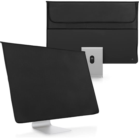 Cover Compatible with iMac 24" - 4-in-1 Case for and Accessories - Black