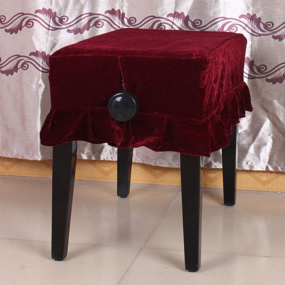 Cover,Cover Pleuche Decorated 55 * Piano Chair Cover Pleuche Decorated With Piano Chair With 55 * Universal Piano Stool Chair Decorated With 55 Buzhi Red Huiop Cloth Piano Rookin