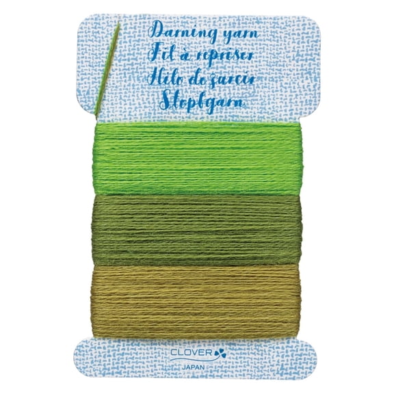 Clover Darning Yarn-Green