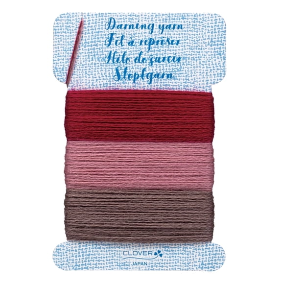 Clover Darning Yarn-Rouge