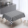 thumbnail image 1 of Cover Dust Anti-fouling Rectangular Decoration Room Living Home Tablecloth Pattern Print Plaid Art, 1 of 5