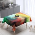 thumbnail image 1 of Cover Dust Resistant Stain Party Decor Home Tablecloth Table Dining Pattern Print Triangle Geometr, 1 of 5
