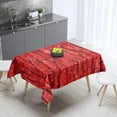 thumbnail image 1 of Cover Dust Resistant Stain Party Rectangular Pattern Floral Decor Home Tablecloth Printed Series R, 1 of 5