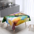 thumbnail image 1 of Cover Dust Resistant Stain Party Table Decor Home Tablecloth Pattern Print Watercolor Smudged, 1 of 5