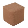 thumbnail image 1 of Cover Expandable Footstool Footstool Living Room Soft Blanket - Coffee, 1 of 8