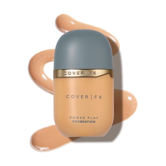 Cover FX Power Play Foundation M4 Full Coverage Natural Matte Waterproof 1 oz