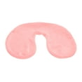thumbnail image 1 of Cover For Memory Foam UFO Travel Pillow - Stain and Fade Resistant - Soft Plush Cotton (50%) / Polyester (50%) Blend - Easy Care Machine Washable - Pillow Cover, Pink, 1 of 3