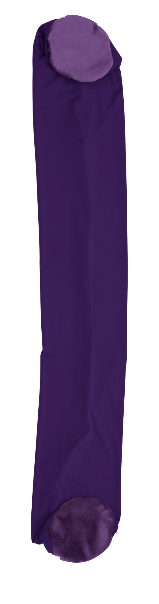 Cover For Microbead Body Pillow - Spandex (15%) / Nylon (85%) Blend - Hypoallergenic - Pillow Cover, Purple